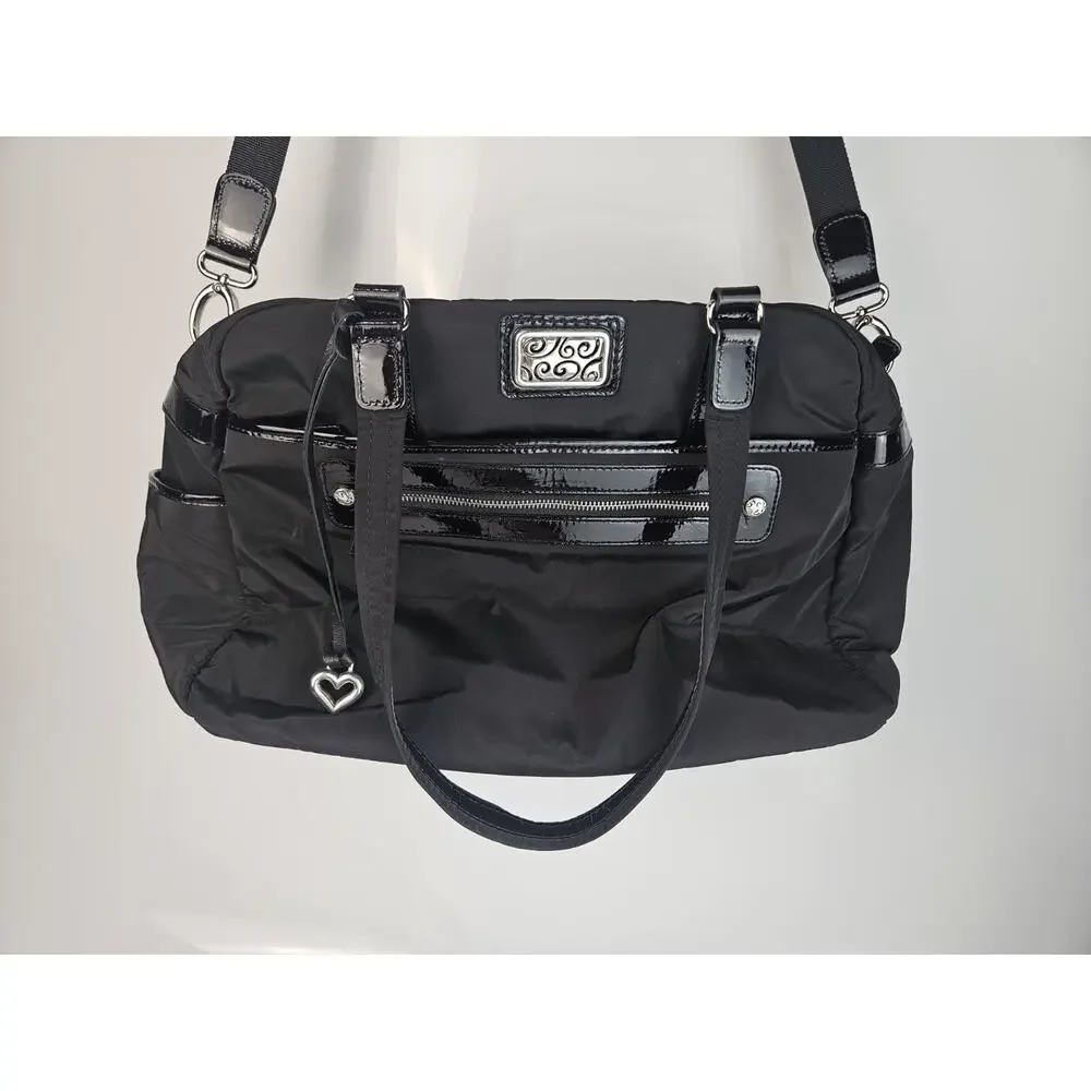 Unworn! Brighton Laptop Bag Tote Black Carryon Diaper Travel Great‎ Gift!